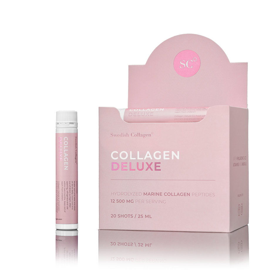 Рибен Колаген Deluxe® 12,500 мг с хиалуронова киселина 75 мг 20 x 25ml Swedish Collagen