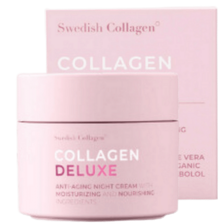 Нощен крем Anti-aging с Ретинол, Хиалурон и Колаген 50 мл Swedish Collagen