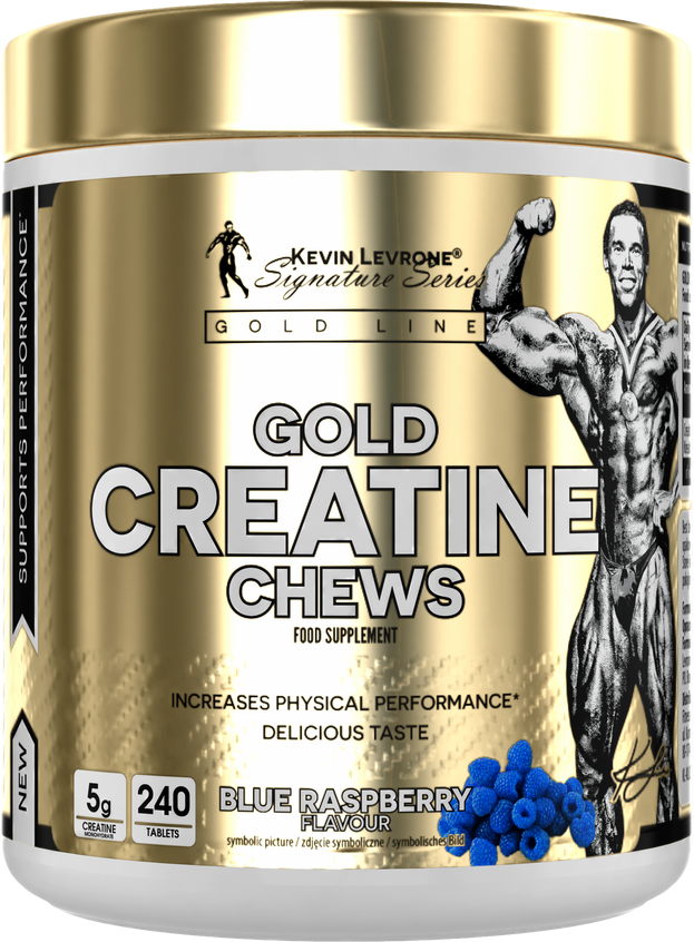 GOLD Creatine Chews | Creatine Monohydrate - Синя малина