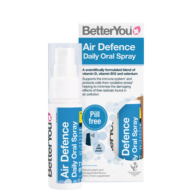 BetterYou Air Defence Комплекс Клетъчна защита Орален спрей с витамини х25 мл - BadiZdrav.BG