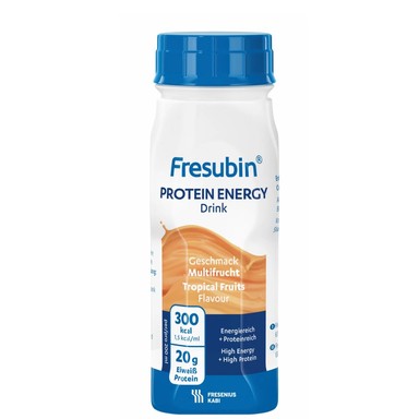 Fresubin Protein Energy Протеинова енергийна напитка с вкус на тропически плодове x200 мл - BadiZdrav.BG