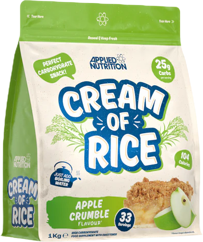 Cream of Rice | Easy Digesting &amp; Great Tasting Complex Carbohydrates - Apple Crumble