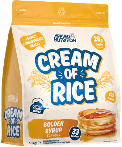 Cream of Rice | Easy Digesting &amp; Great Tasting Complex Carbohydrates - Golden Syrup
