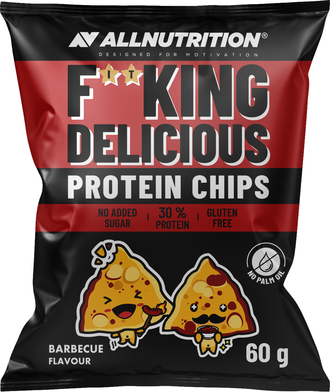 F**King Delicious Protein Chips - 31% Protein - Барбекю