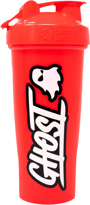 Ghost Logo Shaker - Infrared | Genuine Blender Bottle® - Червен