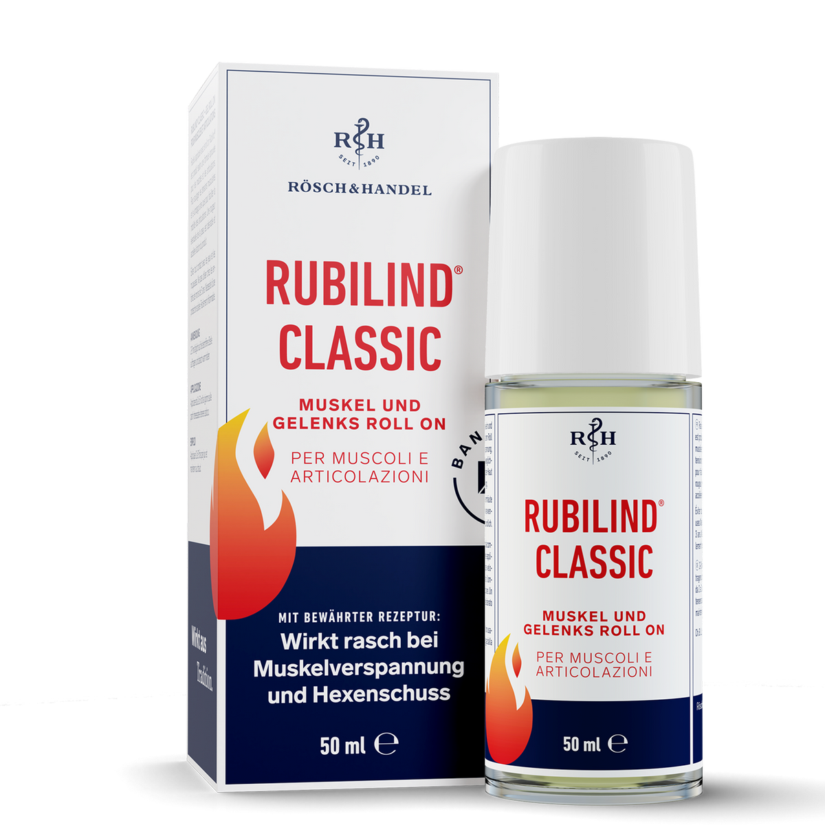 Rubilind Classic рол-он за мускули и стави - BadiZdrav.BG