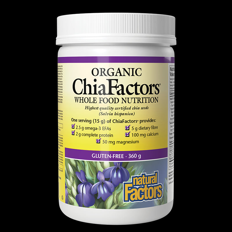 Чия Organic ChiaFactors®, 360 g прах