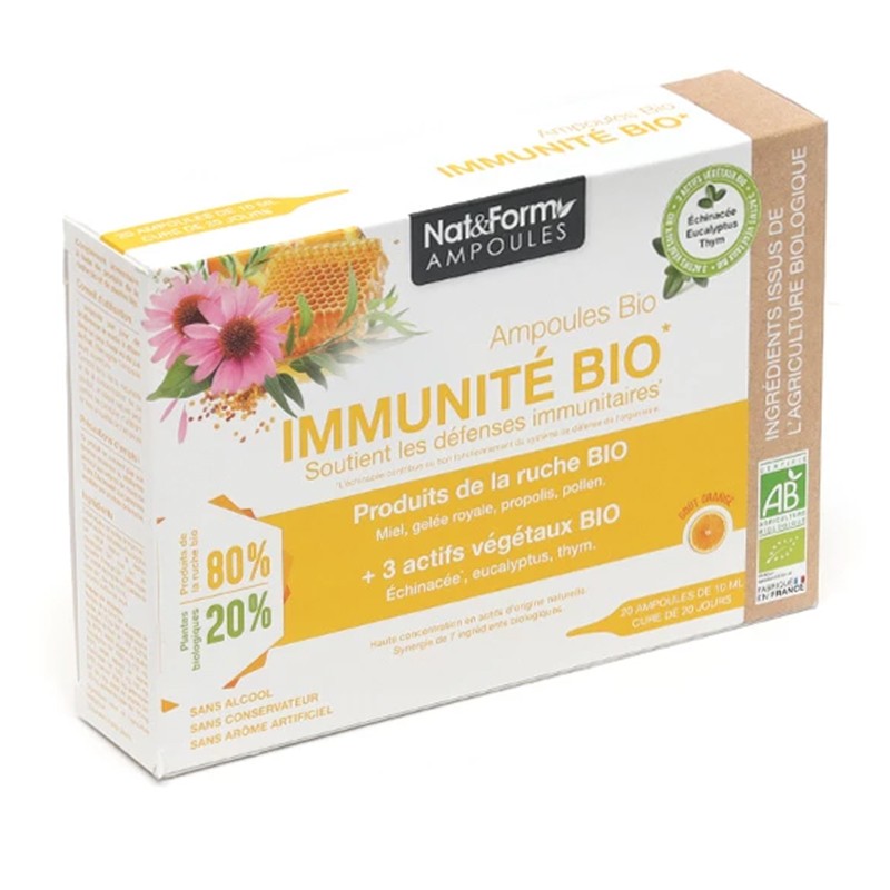 Имунитет - Ampoile Immunite BIO, 20 ампули за пиене