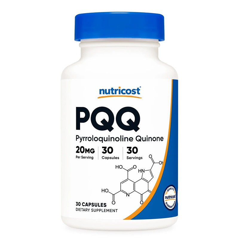 Клетъчно здраве, сърдечна и мозъчна функция - Пиролохинолин хинон (PQQ), 20 mg х 30 капсули
