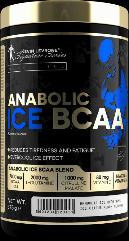 Anabolic Ice BCAA | with L-Glutamine &amp; Citrulline Malate - Icy Orange &amp; Mango