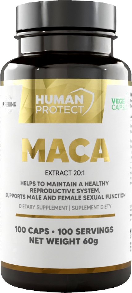Maca 500 mg | with Black Pepper Extract - 