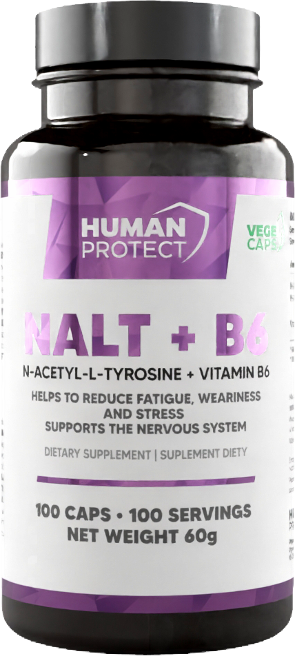 NALT + B6 | 500 mg N-Acetyl L-Tyrosine - 