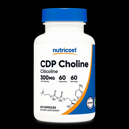 Нервна система - Цитиколин (CDP Choline), 300 mg x 60 капсули Nutricost