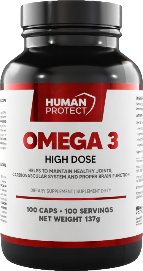 Omega 3 HIGH DOSE | with 50% EPA &amp; 25% DHA - 