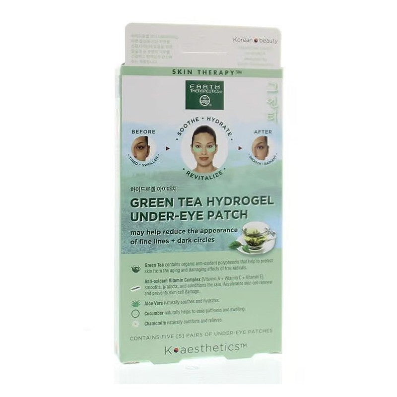 Пачове за очи със зелен чай