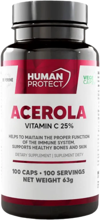 Acerola 500 mg | Natural Source of Vitamin C - 
