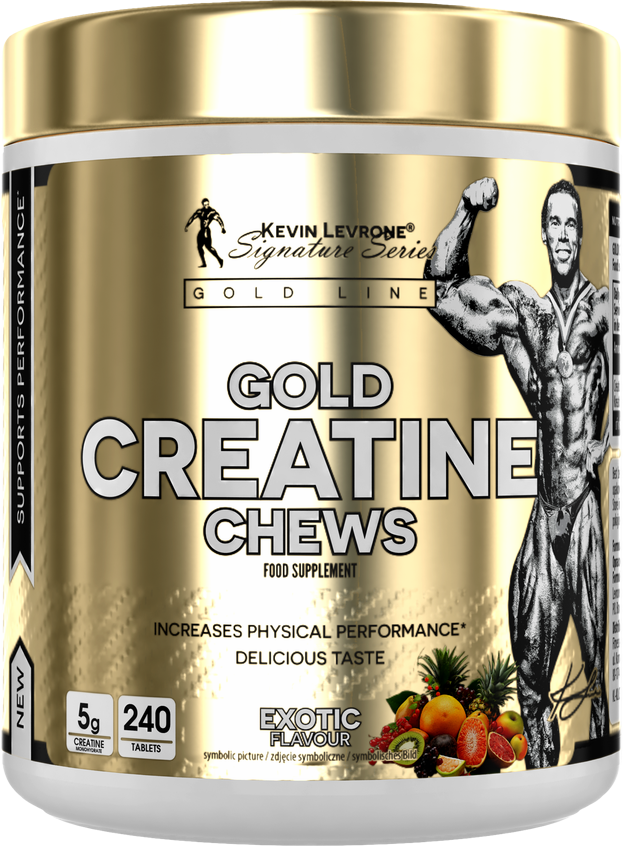 GOLD Creatine Chews | Creatine Monohydrate - Екзотични Плодове
