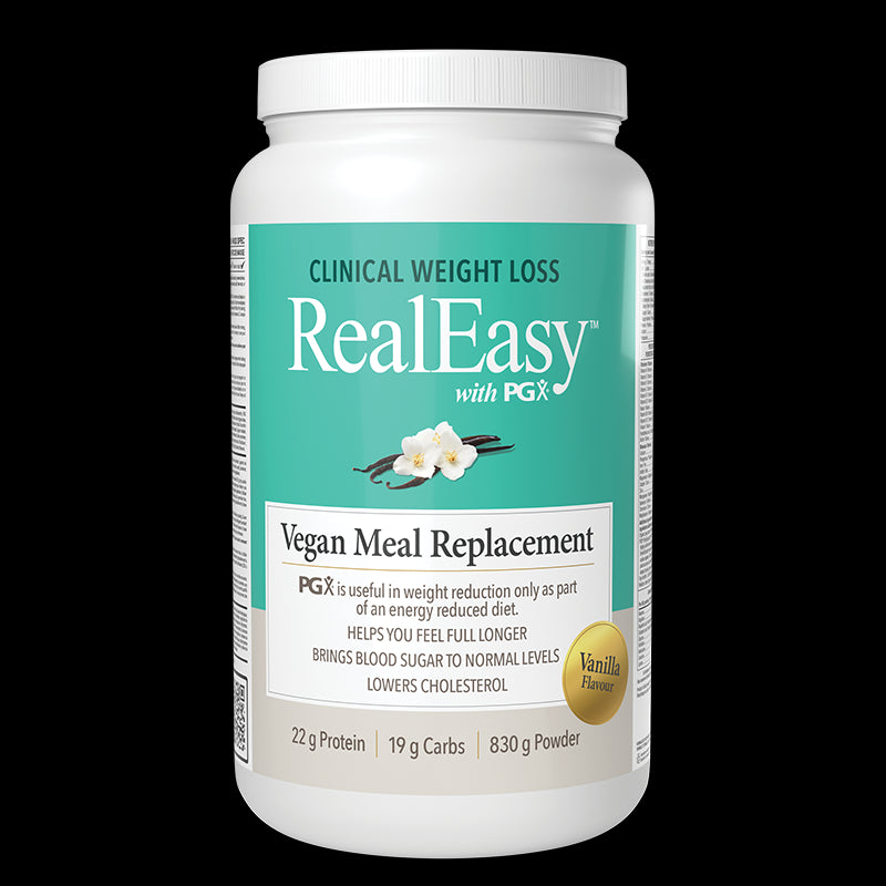 Real Easy™ with PGX® - за здравословно отслабване, 830 g прах с вкус на ванилия