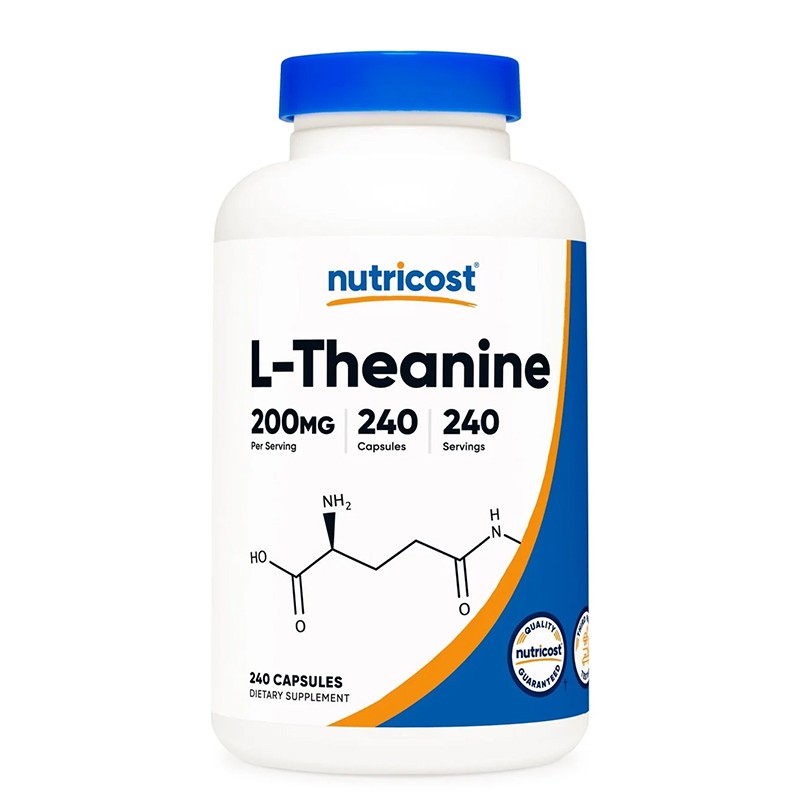 Стрес и добро настроение - L-Теанин, 200 mg х 240  капсули