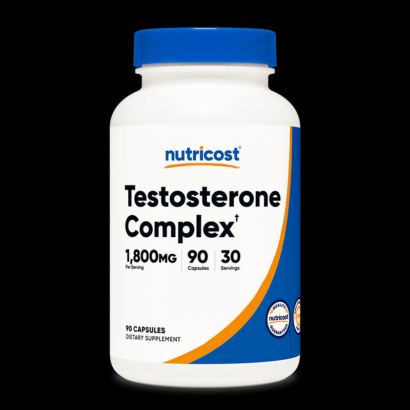 Тестостерон комплекс, 90 капсули Nutricost