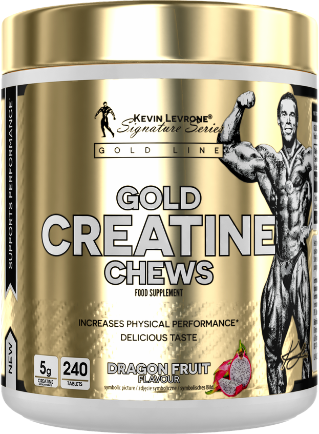 GOLD Creatine Chews | Creatine Monohydrate - Dragon Fruit