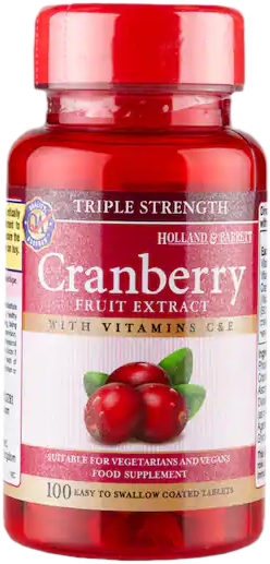 Triple Strength Cranberry Concentrate 400 mg - BadiZdrav.BG