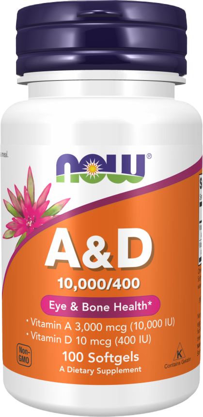Vitamin A &amp; D 10000/400 IU - BadiZdrav.BG