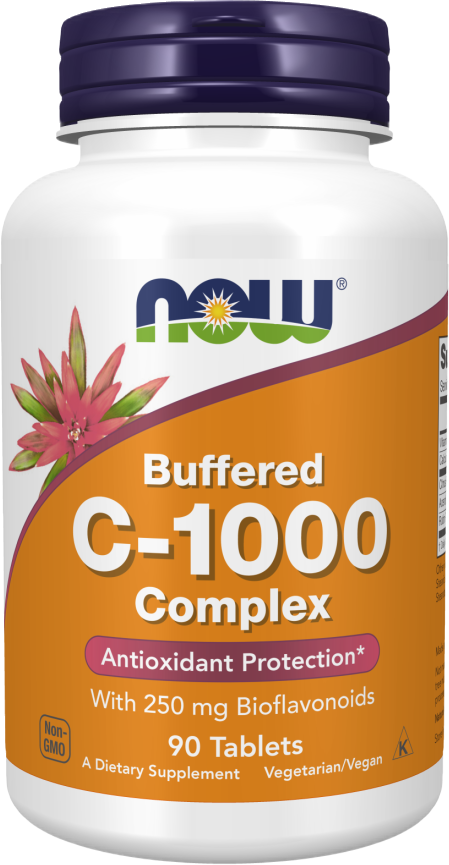 Vitamin C-1000 Complex - Buffered with 250 mg Bioflavonoids - 