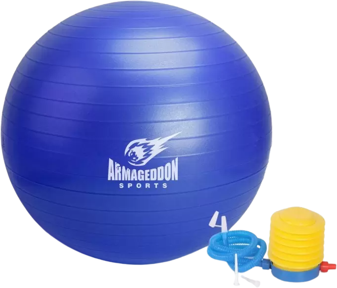 Gymnastic Ball With a Pump 65 cm / Гимнастическа Топка с Помпа 65 см - Син