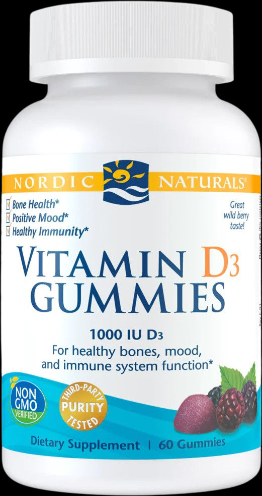 Vitamin D3 Gummies 1000 IU - Горски плодове