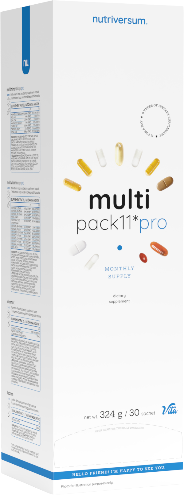 Multi Pack 11 Pro | All-in-One Health Formula - BadiZdrav.BG