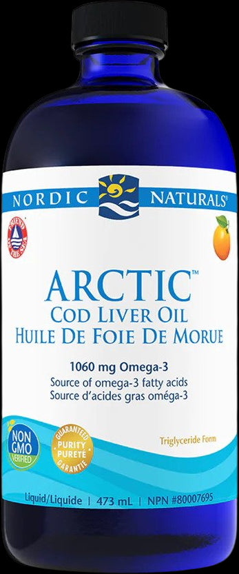 Arctic Cod Liver Oil 1060 mg - Портокал