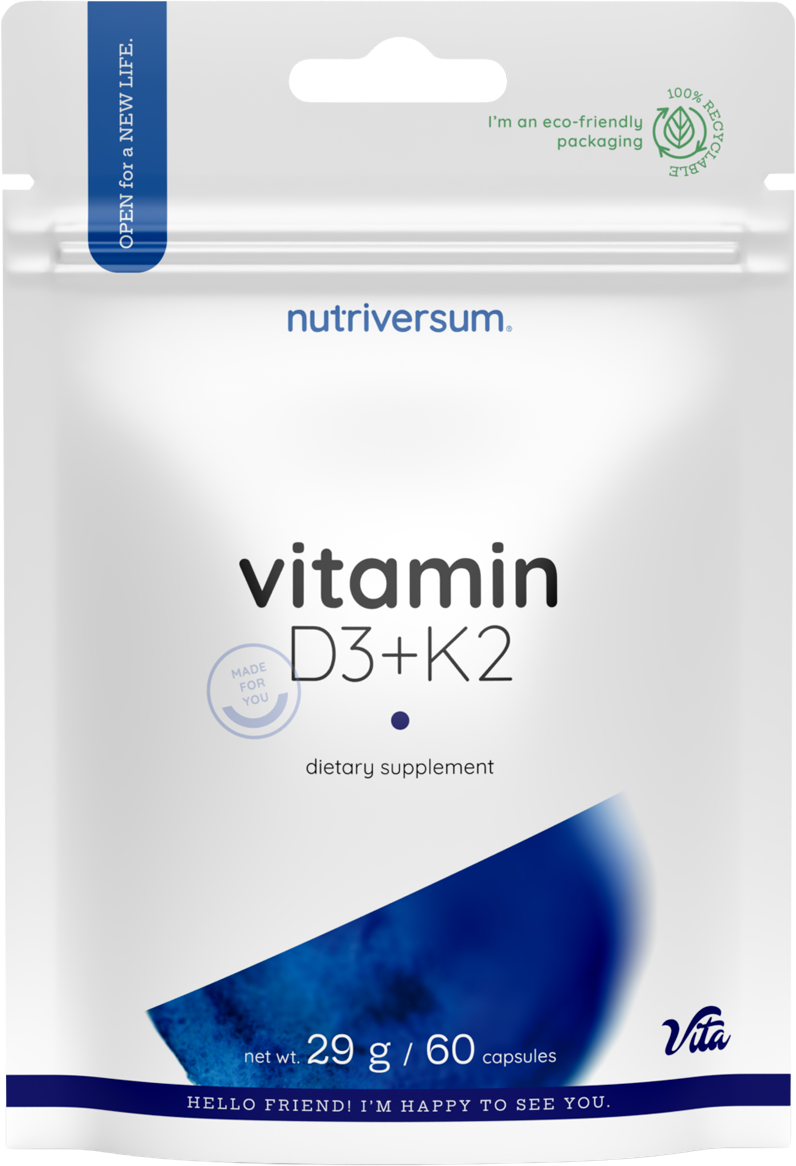 D3 + K2 Vitamin - BadiZdrav.BG