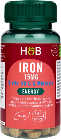 Iron 15 mg | With Vitamins &amp; Minerals
