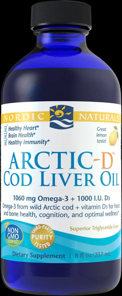 Arctic-D Cod Liver Oil Liquid 850 mg - Лимон