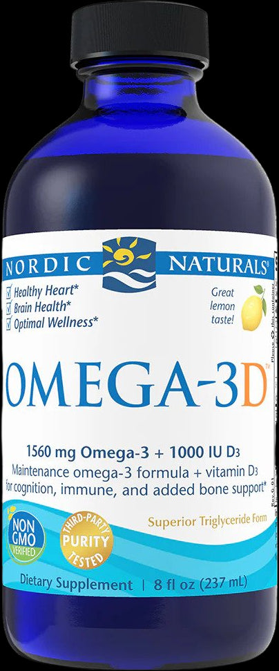 Omega-3D Liquid 1560 mg - Лимон