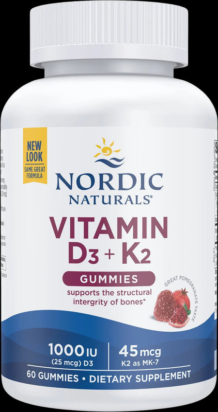 Vitamin D3 1000 IU + K2 45 mcg | Gummies - Нар