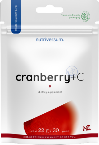 Cranberry Caps + Vitamin C - BadiZdrav.BG