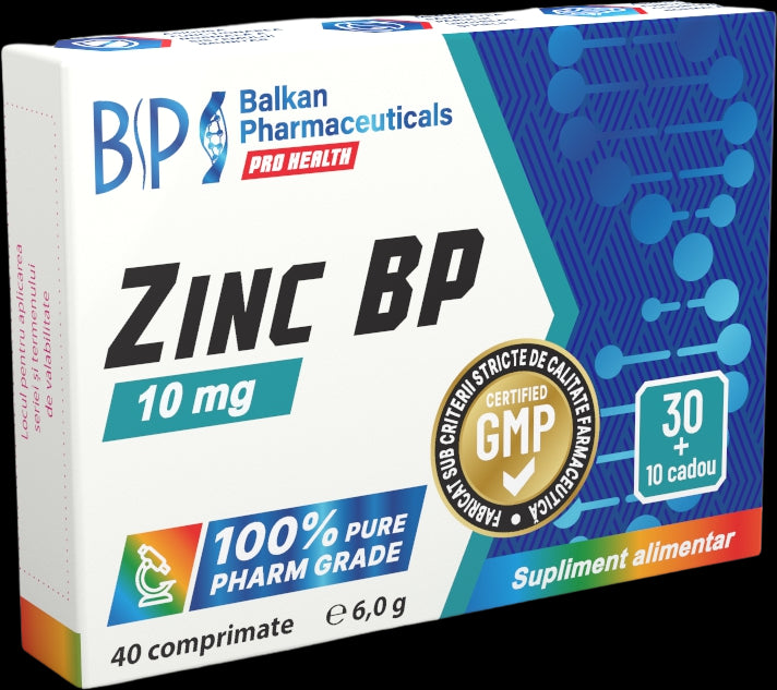 Zinc BP 10 mg - BadiZdrav.BG