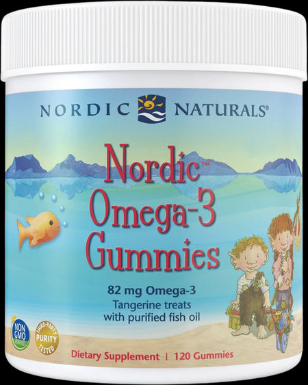 Nordic Omega-3 Gummies 82 mg - Мандарина