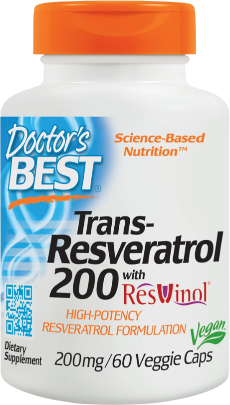 Trans-Resveratrol 200 mg | with ResVinol-25 - 