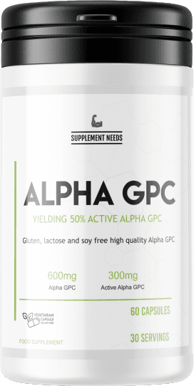 Alpha GPC 600 mg - BadiZdrav.BG