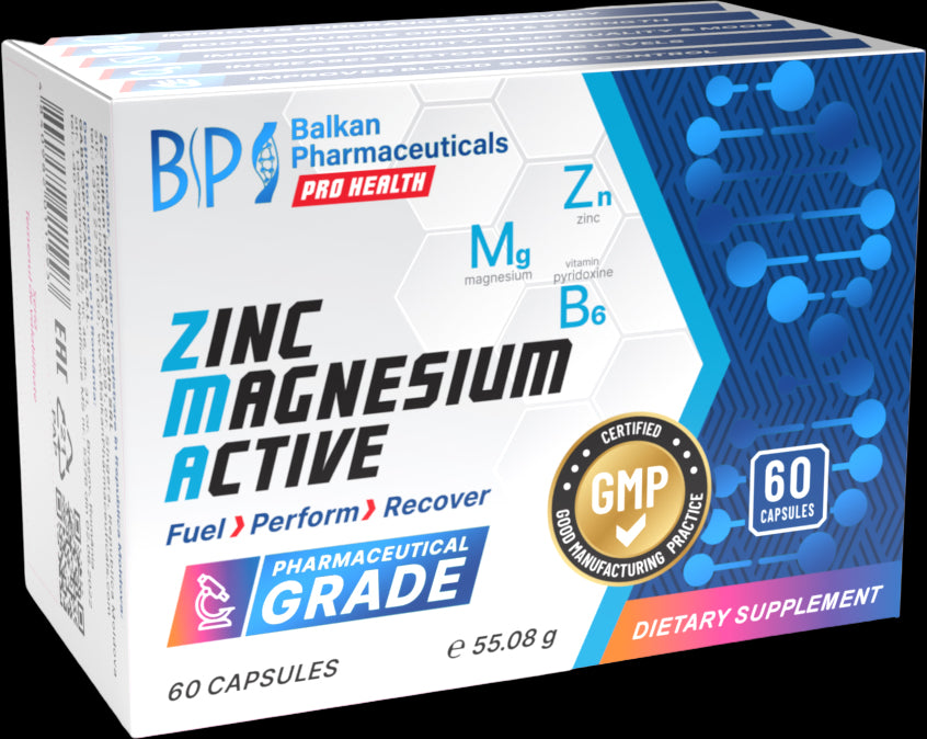Zinc Magnesium Active - BadiZdrav.BG