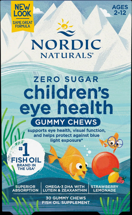 Children&#39;s Eye Health Gummies - Ягода и лимон