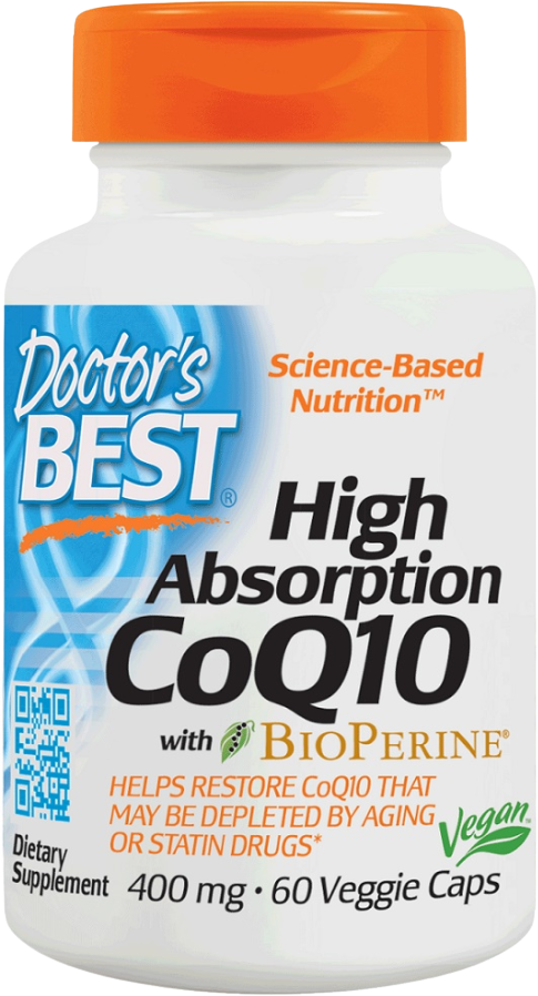 BEST CoQ10 with Bioperine 400 mg - 