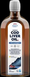Norwegian Cod Liver Oil | Lemon Flavored Liquid Omega - Натурален