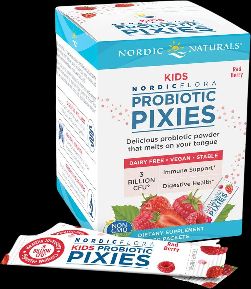 Nordic Flora Kids Probiotic Pixies | 3 Billion Active Cells - Ягода