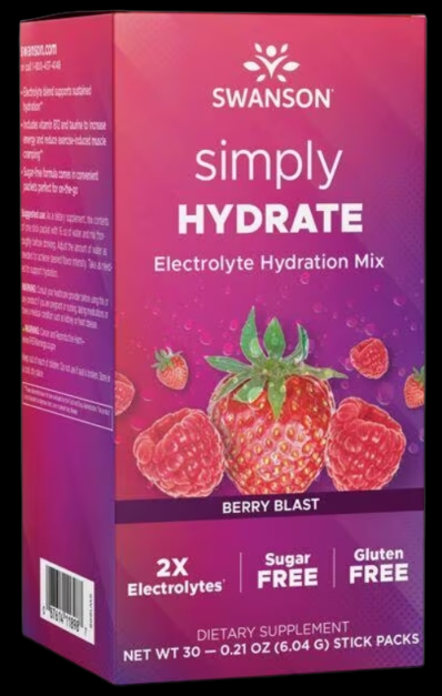 Simply HYDRATE | Sugar Free Electrolyte Hydration Mix