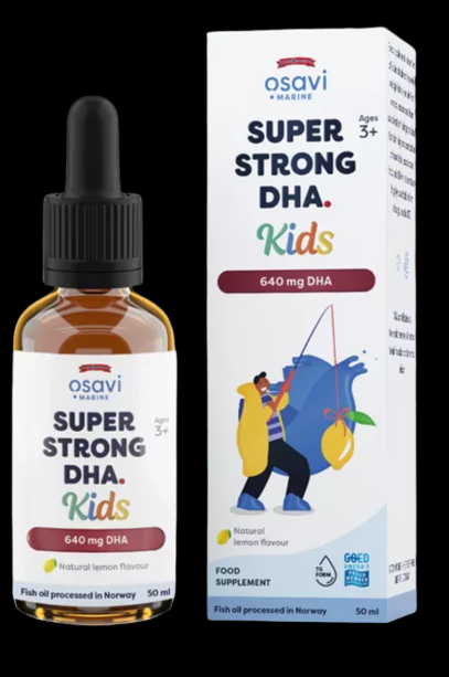 Super Strong DHA Kids 640 mg Drops - BadiZdrav.BG