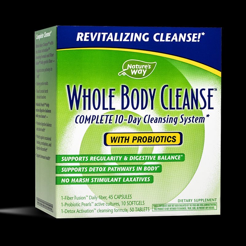10 дневна прочистваща програма Whole Body Cleanse™, 45 капсули/10 софтгел капсули/50 таблетки - BadiZdrav.BG